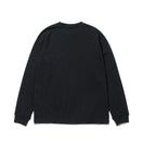 長袖 コットン Tシャツ Yohji Yamamoto FW21 ボックスロゴ ブラック レギュラーフィット