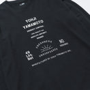 長袖 コットン Tシャツ Yohji Yamamoto FW21 1993 アートワーク ブラック レギュラーフィット