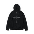 裏毛 プルオーバーフーディー Yohji Yamamoto FW21 NO FUTURE ブラック