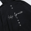 裏毛 プルオーバーフーディー Yohji Yamamoto FW21 NO FUTURE ブラック
