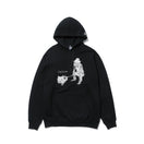 裏毛 プルオーバーフーディー Yohji Yamamoto FW21 ドッグ ブラック
