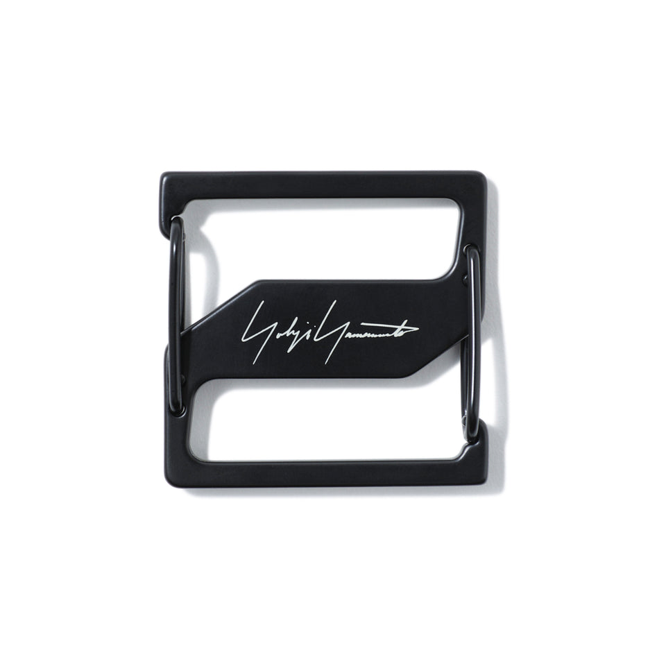 デイパック 22L Yohji Yamamoto FW21 レザーパッチ アートワーク  ブラック