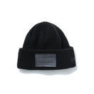 カフニット ショート Yohji Yamamoto FW21 ワッフル レザーパッチ ブラック