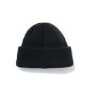 カフニット ショート Yohji Yamamoto FW21 ワッフル レザーパッチ ブラック
