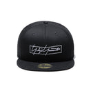 59FIFTY Yohji Yamamoto FW21 コットンツイル ボックスロゴ ブラック