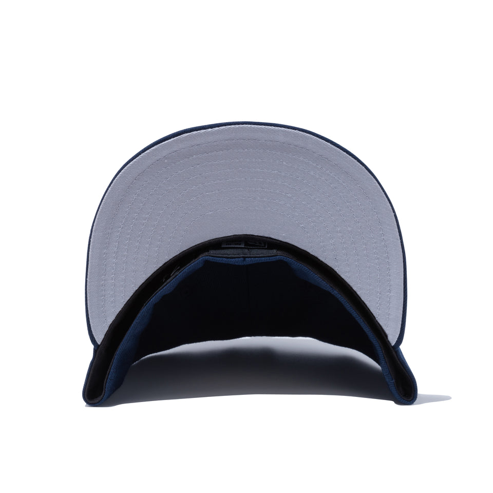 59FIFTY 5lack マルチロゴ ネイビー グレーアンダーバイザー - 12863262-700| NEW ERA ニューエラ公式オンラインストア