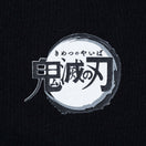 Youth 半袖 コットン Tシャツ 鬼滅の刃 タイトルロゴ ブラック
