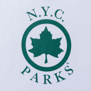裏毛 スウェット プルオーバー フーディー NYC パークロゴ ホワイト