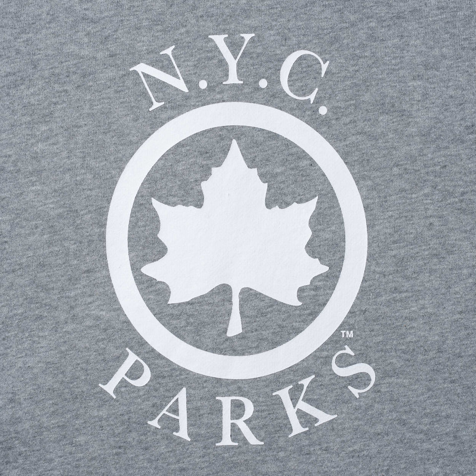 裏毛 スウェット プルオーバー フーディー NYC パークロゴ グレー