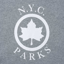 裏毛 スウェット プルオーバー フーディー NYC パークロゴ グレー