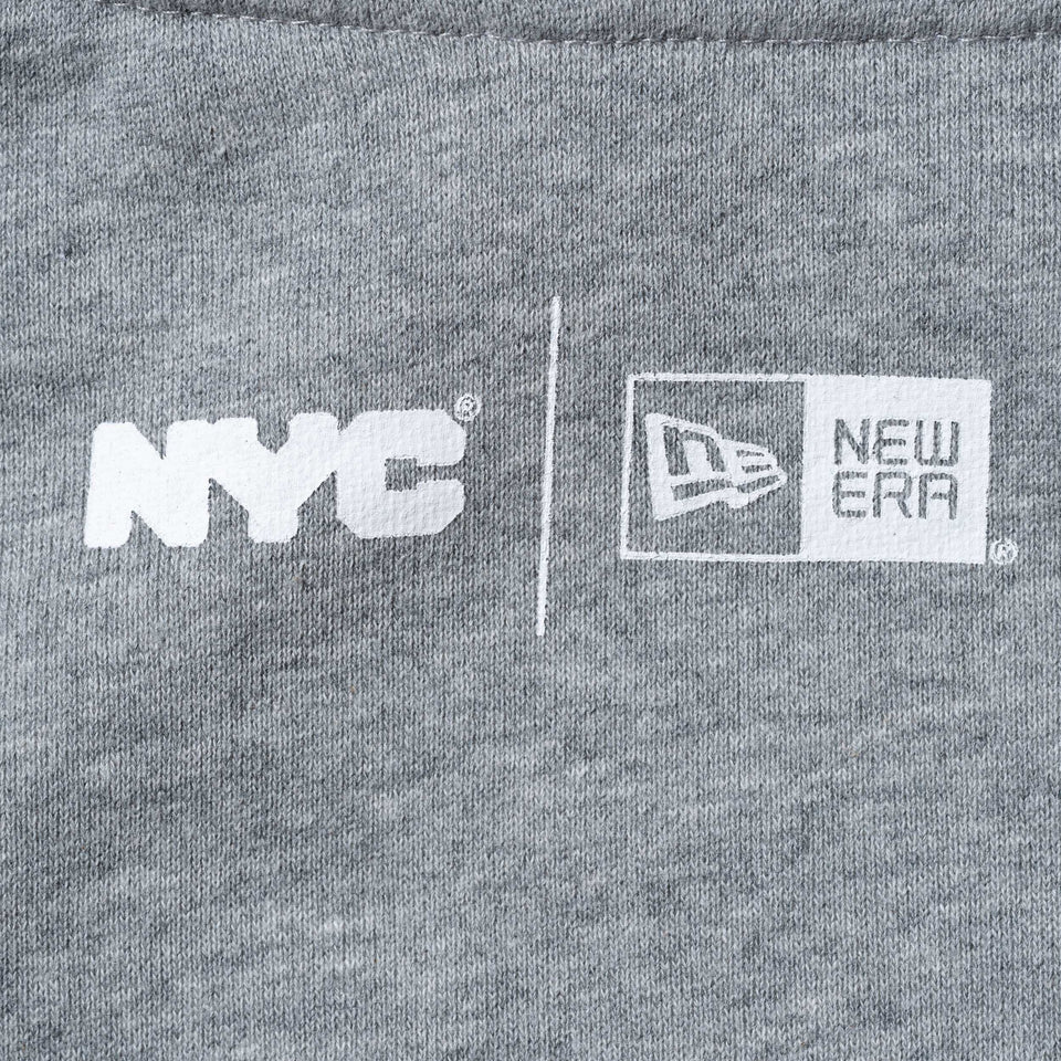 裏毛 スウェット プルオーバー フーディー NYC パークロゴ グレー