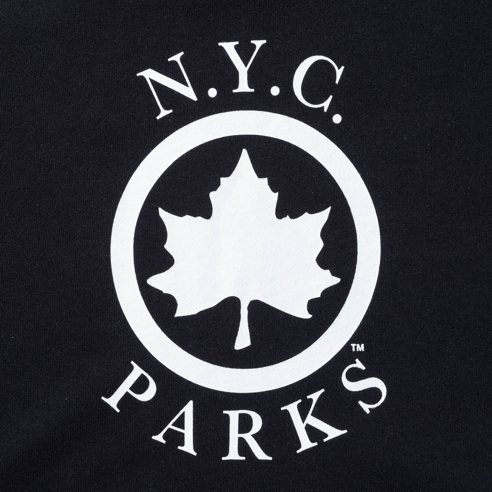 裏毛 スウェット プルオーバー フーディー NYC パークロゴ ブラック