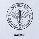 裏毛 スウェット プルオーバーフーディー NYC DSNY ホワイト