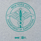 裏毛 スウェット プルオーバーフーディー NYC DSNY グレー