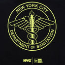 裏毛 スウェット プルオーバーフーディー NYC DSNY ブラック