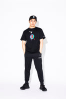 半袖 パフォーマンス Tシャツ BALLISTIK BOYZ from EXILE TRIBE Bロゴ ブラック レギュラーフィット