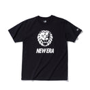 半袖 コットン Tシャツ 新日本プロレス ライオンマーク NEW ERA ロゴ ブラック レギュラーフィット