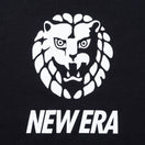 半袖 コットン Tシャツ 新日本プロレス ライオンマーク NEW ERA ロゴ ブラック レギュラーフィット