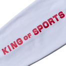 長袖 パフォーマンス Tシャツ 新日本プロレス ライオンマーク ホワイト レギュラーフィット