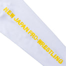 長袖 パフォーマンス Tシャツ 新日本プロレス ライオンマーク ホワイト レギュラーフィット