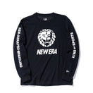 長袖 パフォーマンス Tシャツ 新日本プロレス ライオンマーク NEW ERA ロゴ ブラック レギュラーフィット