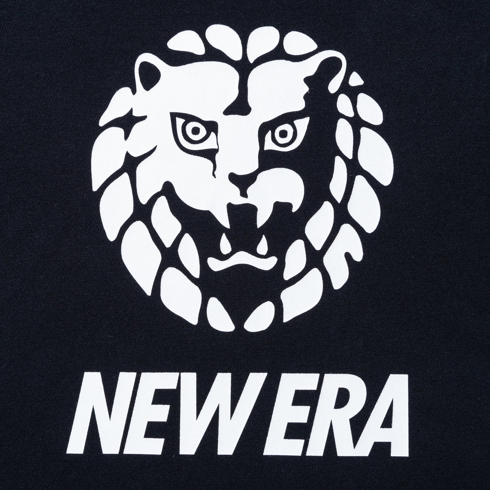 長袖 パフォーマンス Tシャツ 新日本プロレス ライオンマーク NEW ERA ロゴ ブラック レギュラーフィット