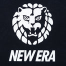 長袖 パフォーマンス Tシャツ 新日本プロレス ライオンマーク NEW ERA ロゴ ブラック レギュラーフィット