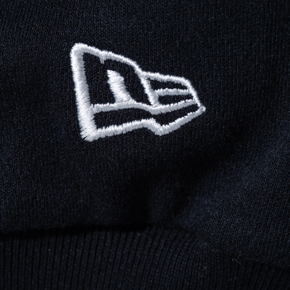 長袖 パフォーマンス Tシャツ 新日本プロレス ライオンマーク NEW ERA ロゴ ブラック レギュラーフィット