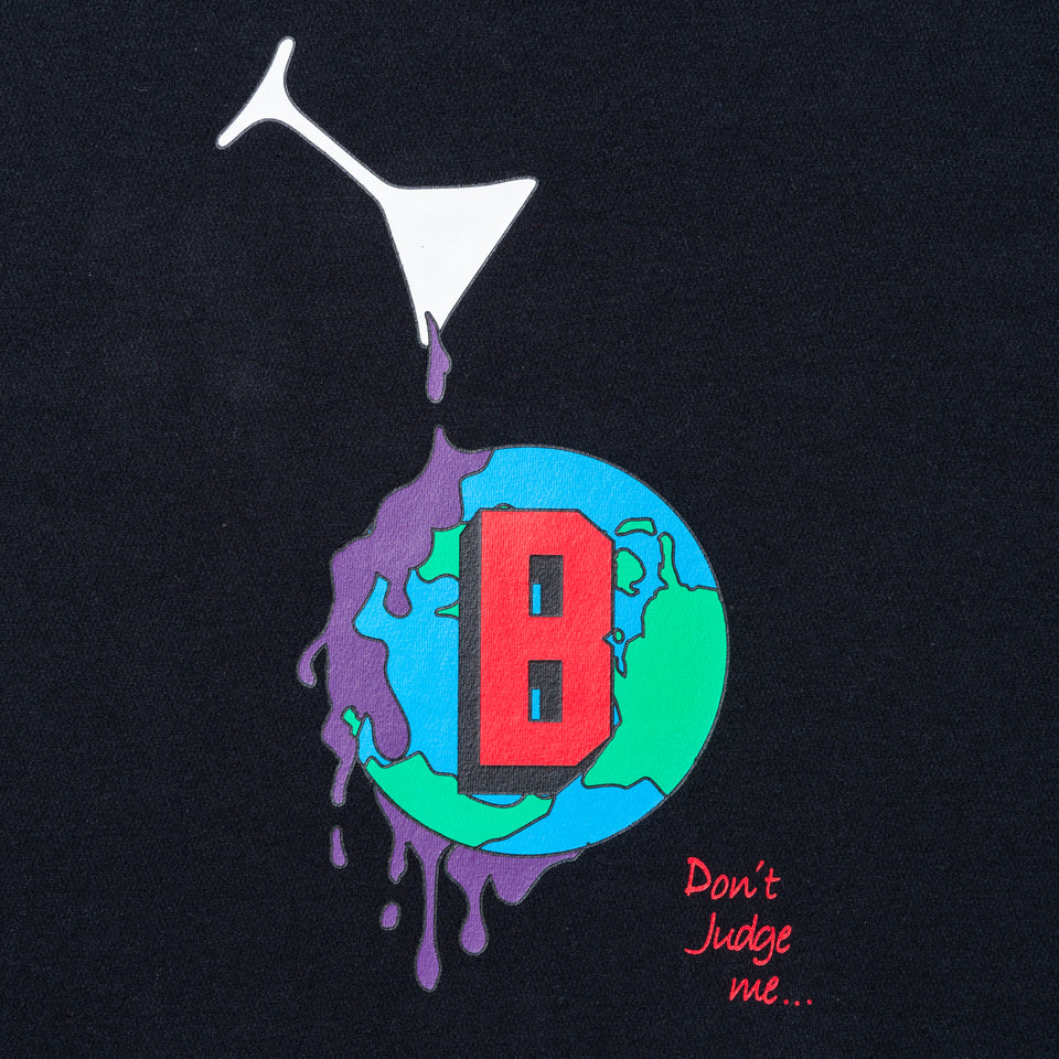 長袖 パフォーマンス Tシャツ BALLISTIK BOYZ from EXILE TRIBE Bロゴ ブラック レギュラーフィット