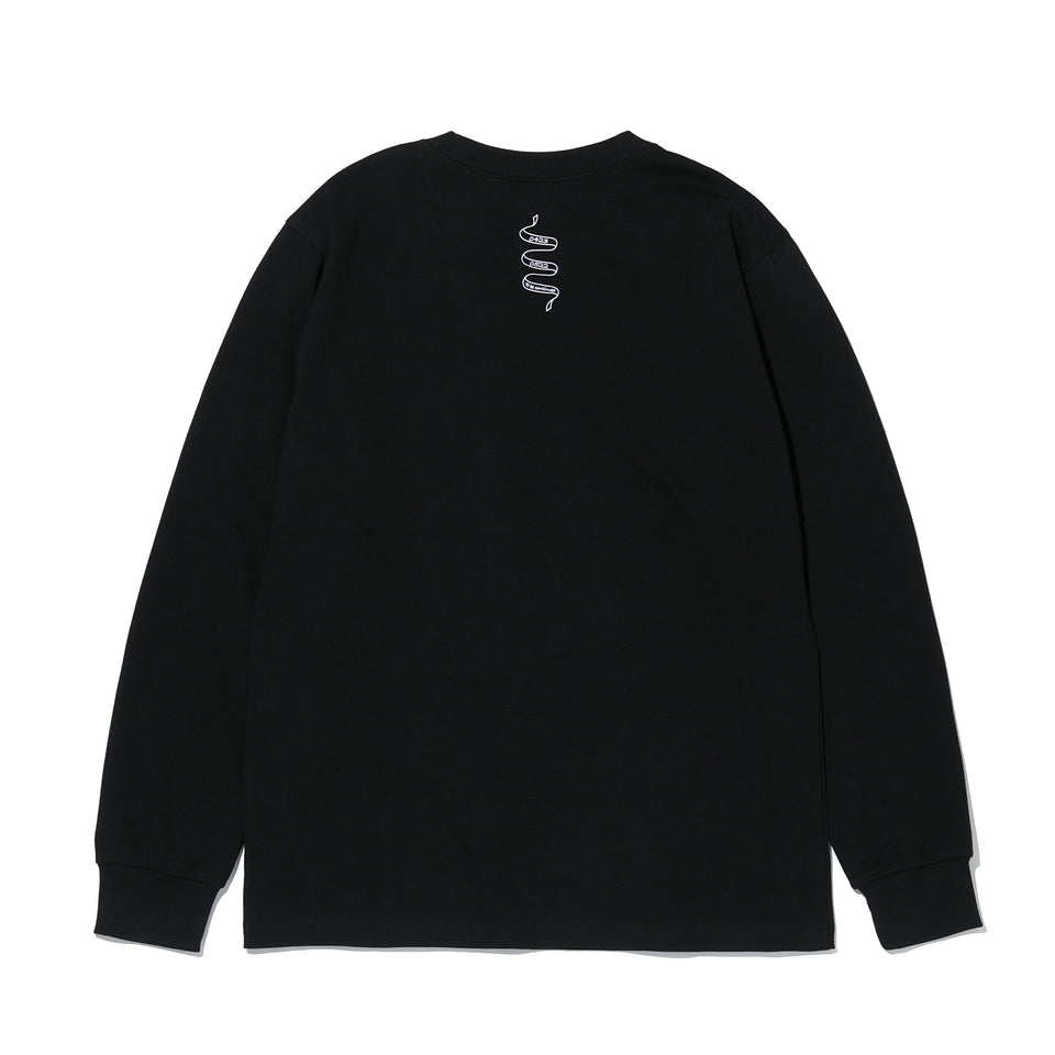 長袖 パフォーマンス Tシャツ BALLISTIK BOYZ from EXILE TRIBE Bロゴ ブラック レギュラーフィット