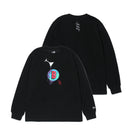 長袖 パフォーマンス Tシャツ BALLISTIK BOYZ from EXILE TRIBE Bロゴ ブラック レギュラーフィット