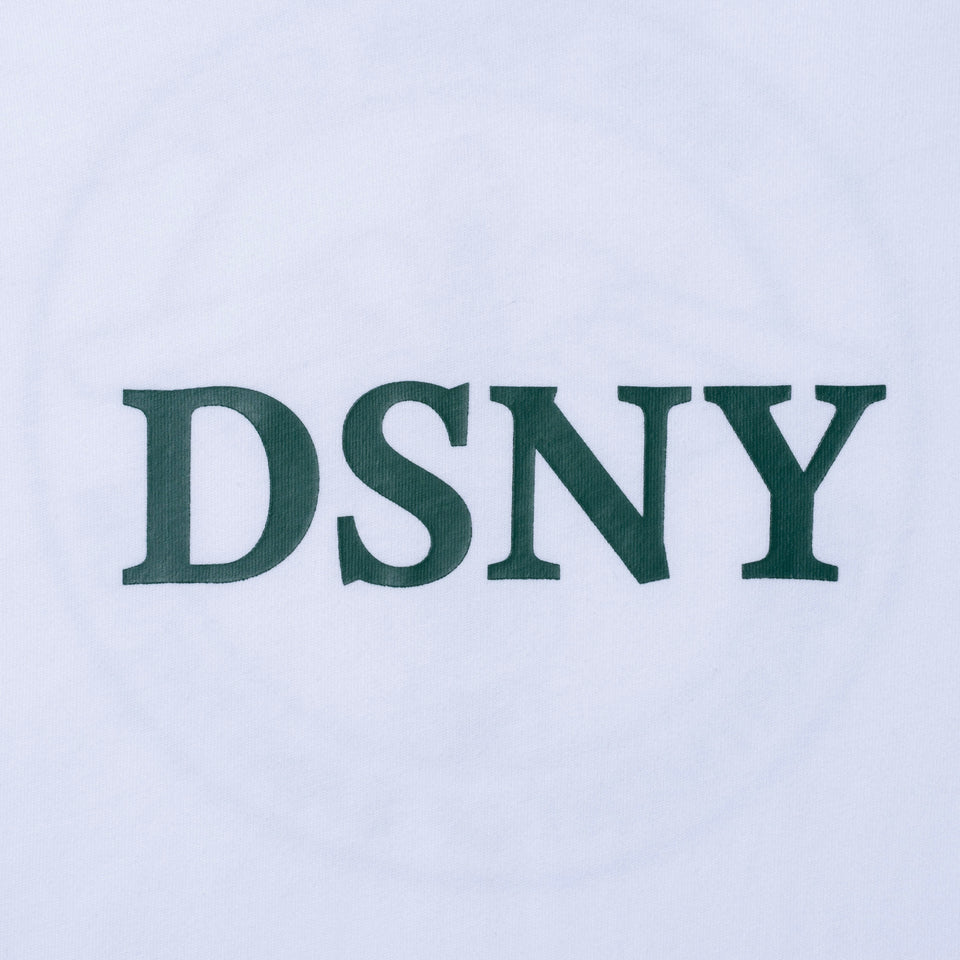 長袖 コットン Tシャツ NYC DSNY ホワイト レギュラーフィット