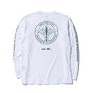 長袖 コットン Tシャツ NYC DSNY ホワイト レギュラーフィット