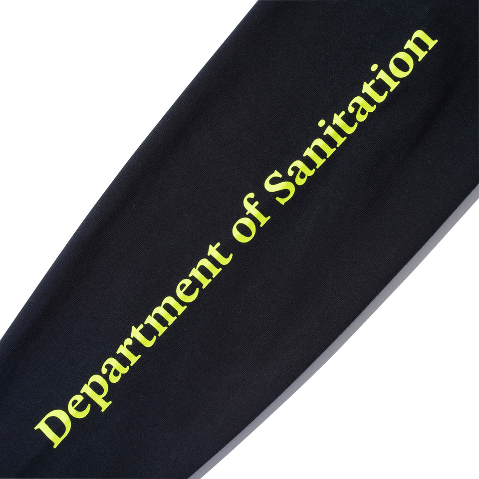 長袖 コットン Tシャツ NYC DSNY ブラック レギュラーフィット