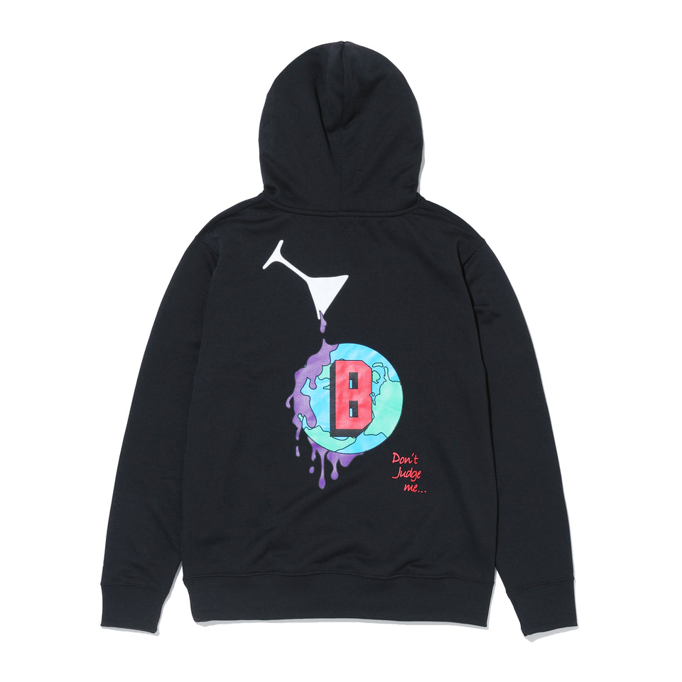 ドライスウェット プルオーバーフーディー BALLISTIK BOYZ from EXILE TRIBE ReBorn ブラック