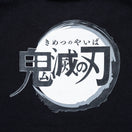 Child 半袖 コットン Tシャツ 鬼滅の刃 タイトルロゴ ブラック