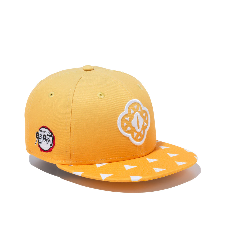 Youth 9FIFTY 鬼滅の刃 我妻善逸 鍔 イエローグラデーション