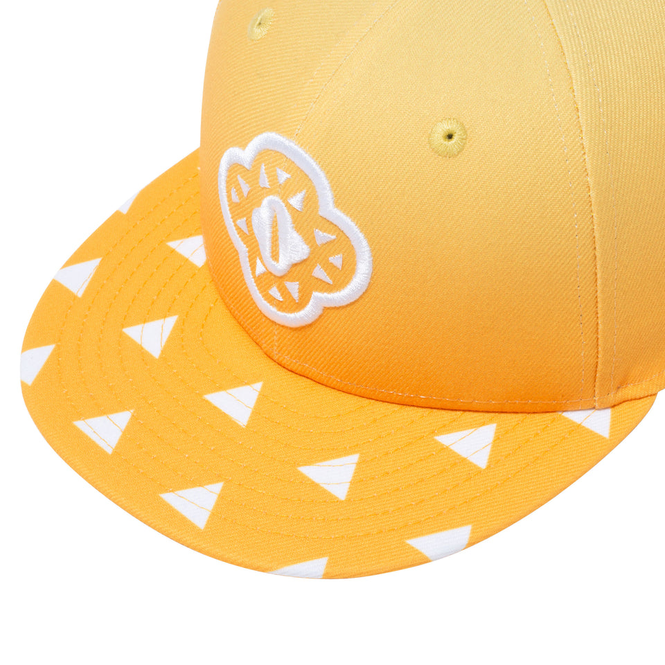 Youth 9FIFTY 鬼滅の刃 我妻善逸 鍔 イエローグラデーション