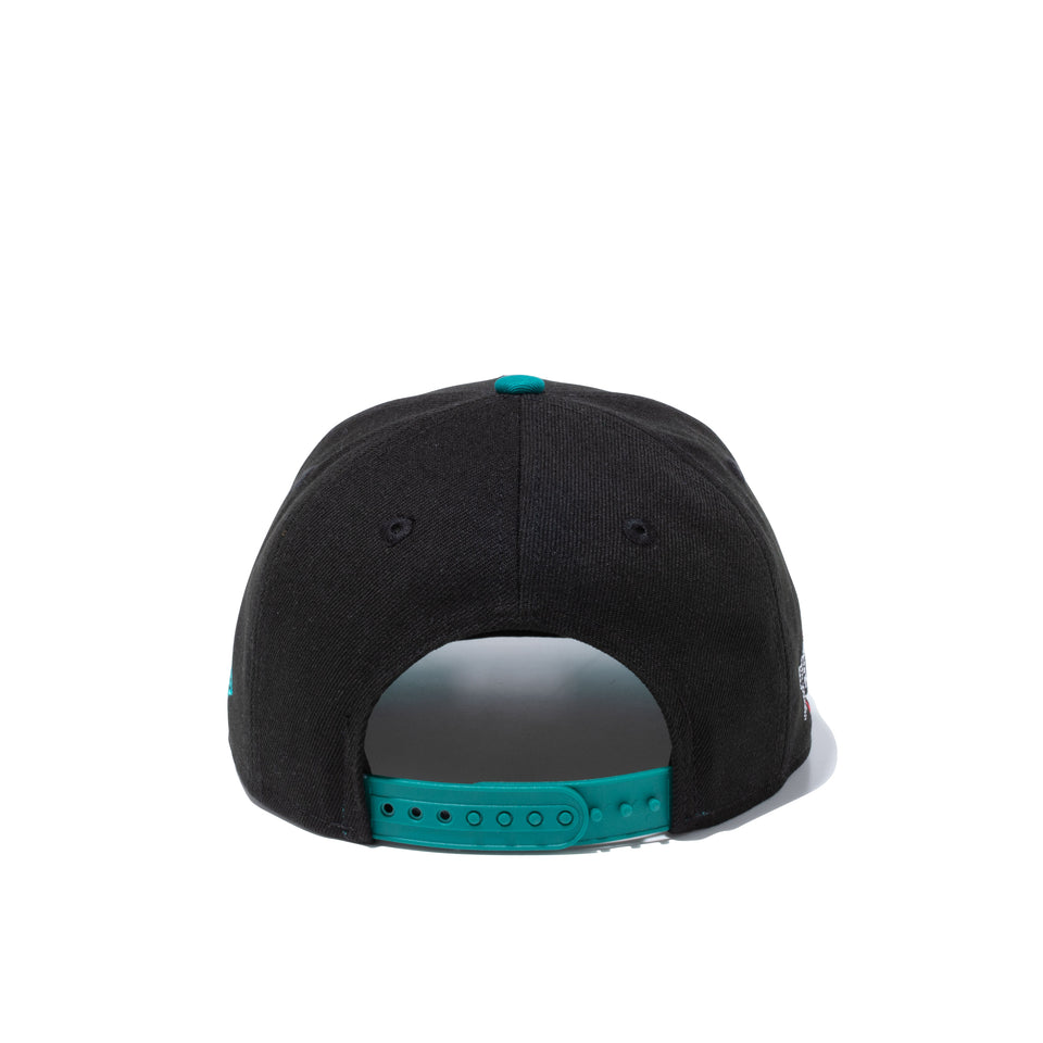 Youth 9FIFTY 鬼滅の刃 竈門炭治郎 鍔 ブラック × パイングリーン