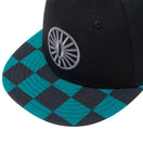 Youth 9FIFTY 鬼滅の刃 竈門炭治郎 鍔 ブラック × パイングリーン
