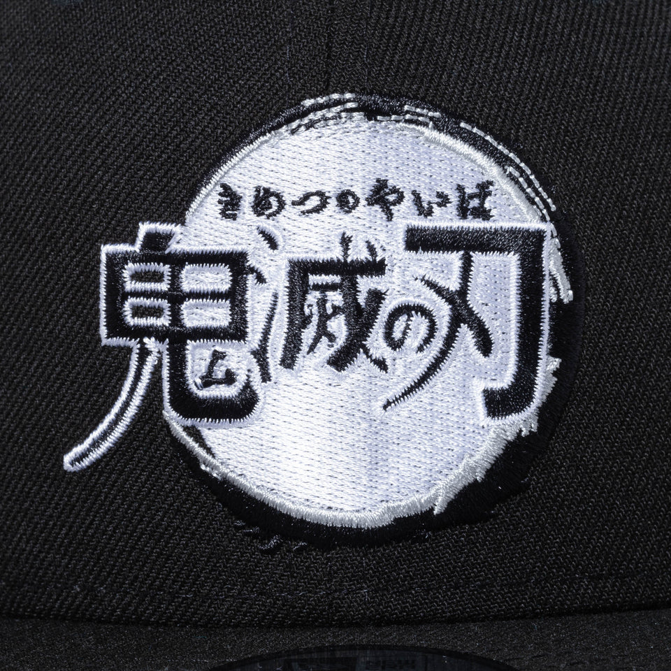Youth 9FIFTY 鬼滅の刃 タイトルロゴ ブラック