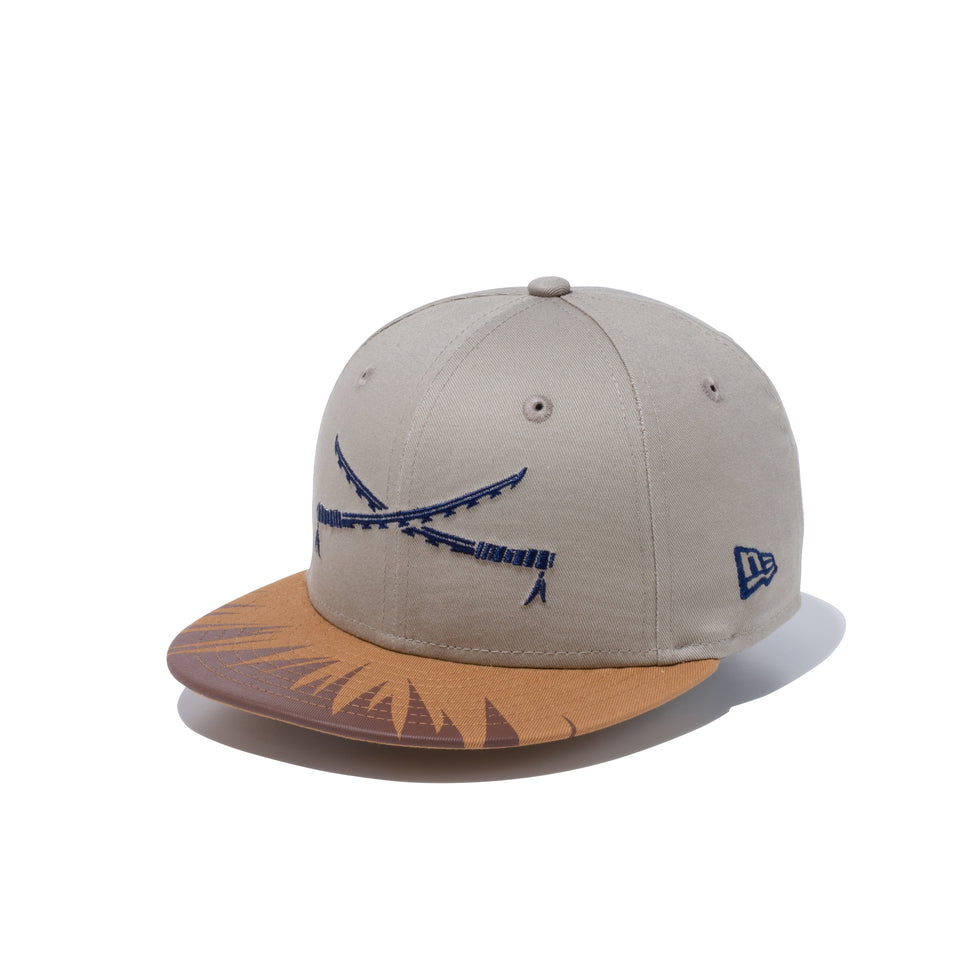 Youth 9FIFTY 鬼滅の刃 嘴平伊之助 刀 ペプル × ライトネイビー