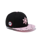 Youth 9FIFTY 鬼滅の刃 竈門禰豆子 着物 ブラック × ダスティーローズ