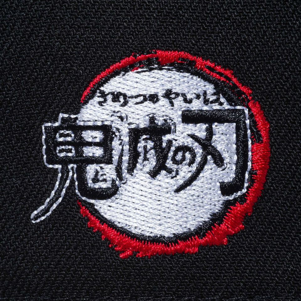 Youth 9FIFTY 鬼滅の刃 竈門禰豆子 着物 ブラック × ダスティーローズ