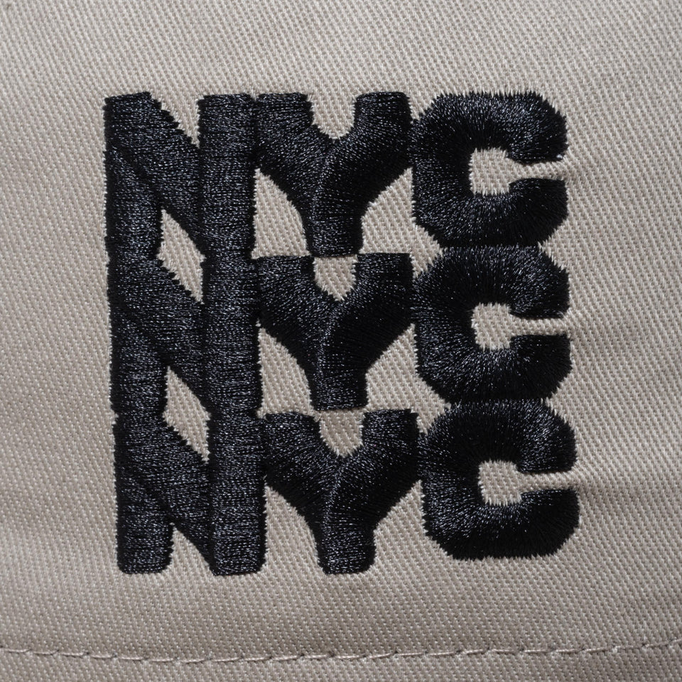 バケット01 NYC チャンキーロゴ ペブル