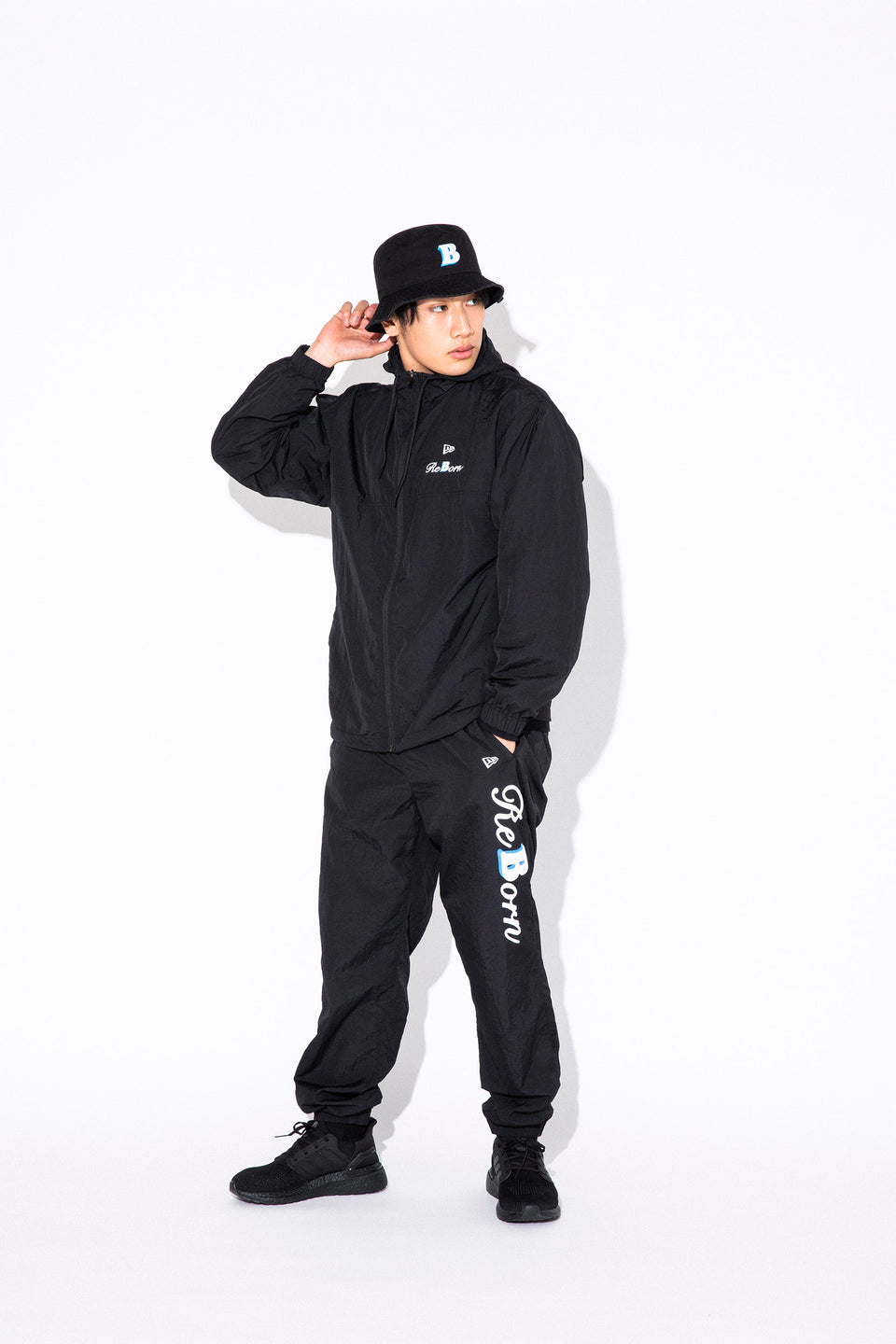 バケット01 BALLISTIK BOYZ from EXILE TRIBE Bロゴ ブラック