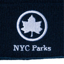 ベーシック カフニット NYC パークロゴ ダークグリーン