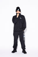 ベーシック カフニット BALLISTIK BOYZ from EXILE TRIBE Bロゴ ブラック