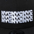 9FIFTY NYC チャンキーロゴ ブラック
