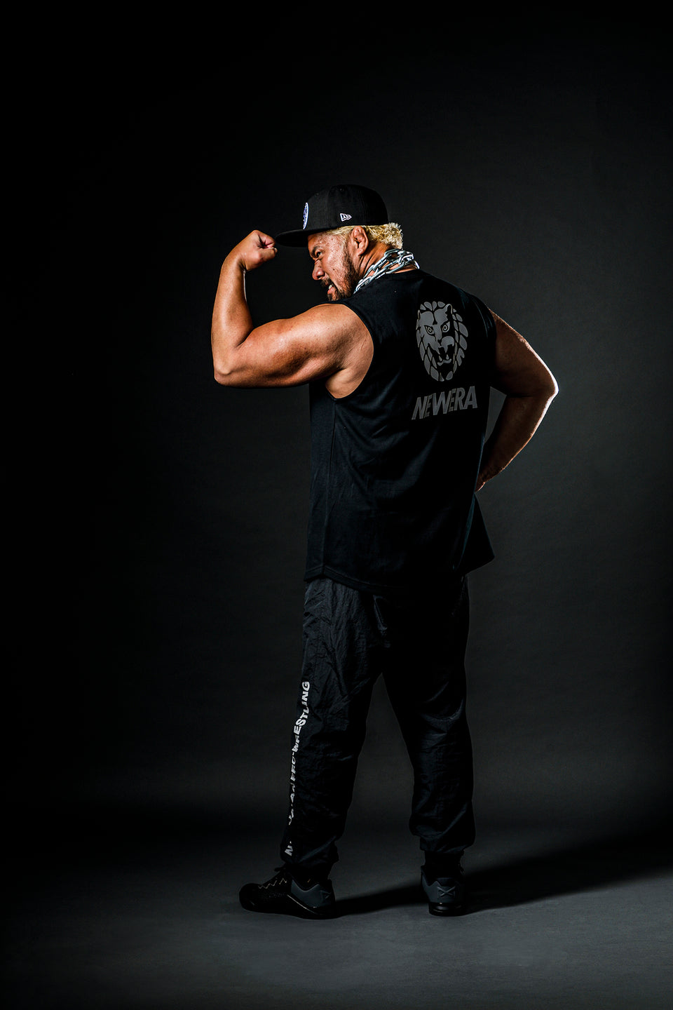 9FIFTY 新日本プロレス ライオンマーク ブラック × ホワイト